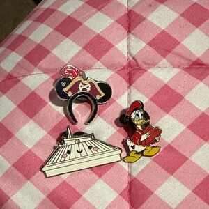 Disney Themed Enamel Pins Set